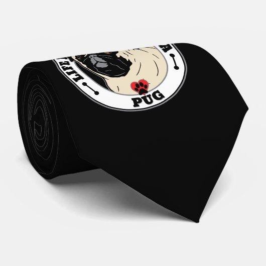 Het leven is beter met een Hondenras van de insect Stropdas (Opgerold)