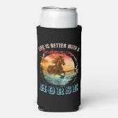 HET LEVEN IS BETER MET EEN HOREN SELTZER BLIKJESKOELER (Seltzer Voorkant)