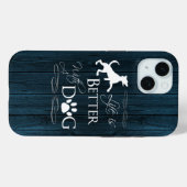 Het leven is beter met een iPhone-doosje van Dog - Case-Mate iPhone Case (Achterkant (horizontaal))