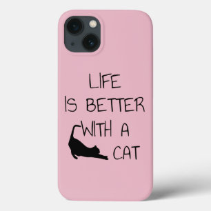 Het Leven Is Beter Met Een Kat - Kat Liefhebbers Case-Mate iPhone Case
