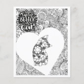 Het leven is beter met een kat-kleurenblad (Voorkant)