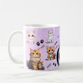het leven is beter met een kat koffiemok (Links)