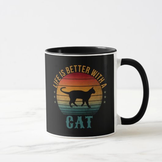 HET LEVEN IS BETER MET EEN KAT MOK (Rechts)
