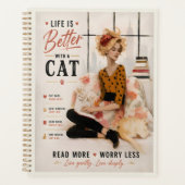 Het Leven Is Beter Met Een Kat Planner (Voorkant)