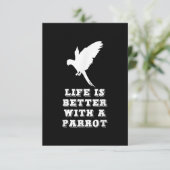 Het leven is beter met een kerstcadeau voor de pap kaart (Staand voorkant)