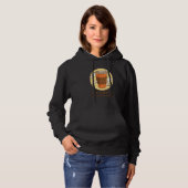 Het leven is beter met een koffiebeker hoodie (Voorkant volledig)