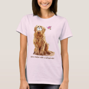 Het leven is beter met een Labradoedle T-shirt