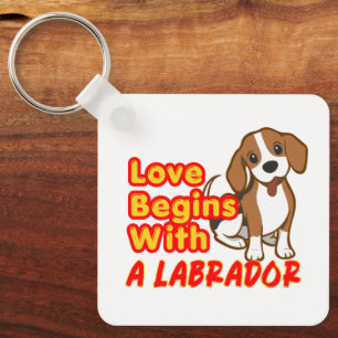 Het Leven Is Beter Met Een Labrador Grappige Sleut Sleutelhanger