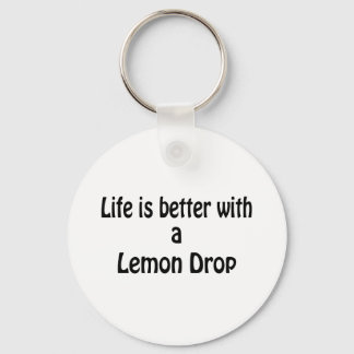 Het leven is beter met een Lemon Daling Sleutelhanger