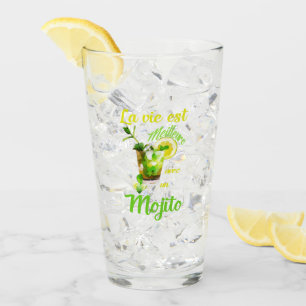 Het leven is beter met een mojito glas