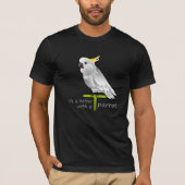 Het leven is beter met een papegaai t-shirt (Voorkant)