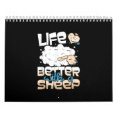 Het leven is beter met een schaap | Schapenboerenc Kalender (Hoes)