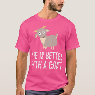 Het leven is beter met een schattig dier t-shirt