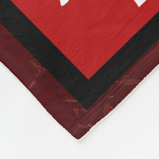 Het leven is beter met een schildpad fleece deken (Hoek)