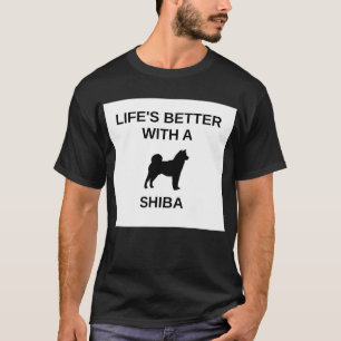 Het leven is beter met een Shiba T-shirt
