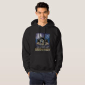 Het leven is beter met een Siberische man. Hoodie (Voorkant volledig)