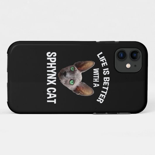 Het leven is beter met een snuitje Case-Mate iPhone case (Achterkant (horizontaal))