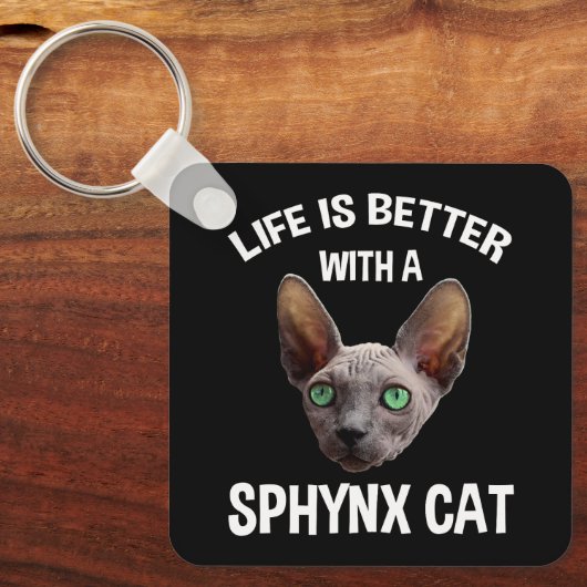 Het leven is beter met een snuitje sleutelhanger (Voorkant)