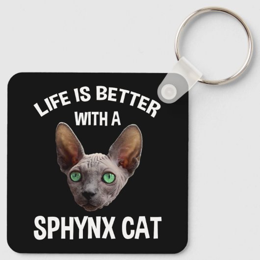 Het leven is beter met een snuitje sleutelhanger (Achterkant)