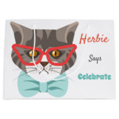 Het leven is beter met een standaard groot cadeauzakje (Voorkant)