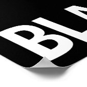 Het leven is beter met een zwart lab poster (Hoek)