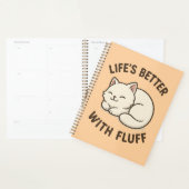 Het leven is beter met Fluff - Schattigee Chibi Ca Planner (Display)
