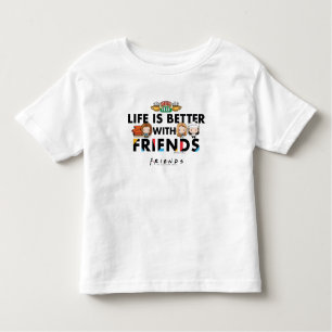 Het leven is beter met FRIENDS™ Chibi Art Kinder Shirts