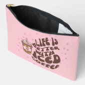 Het leven is beter met gehakt koffie etui (Open)