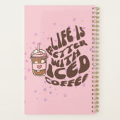 Het leven is beter met gehakt koffie planner (Achterkant)