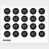 Het leven is beter met geiten, geitenliefhebber ronde sticker (Vel)