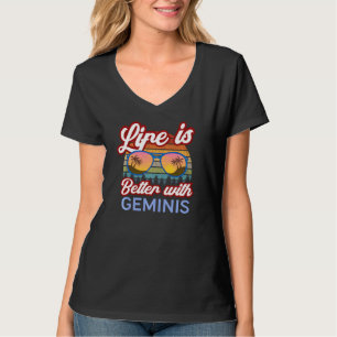 Het leven is beter met Geminis! Funny Gemini Horos T-shirt