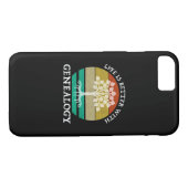 Het leven is beter met genealogie Case-Mate iPhone case (Achterkant (Horizontaal))