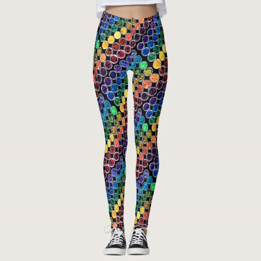 Het leven is beter met glitter Personal Sparkle Bl Leggings (Voorkant)