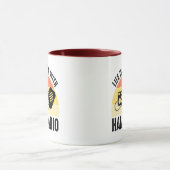 Het leven is beter met Ham Radio Mok (Midden)