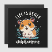 Het Leven Is Beter Met Hamsters (Voorkant / Achterkant)