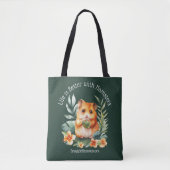 Het leven is beter met hamsters | SnuggleHamster Tote Bag (Voorkant)