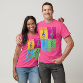 Het leven is beter met het componeren van kleurrij t-shirt (Unisex)