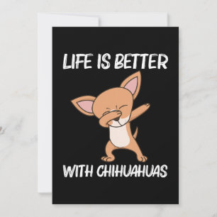 Het leven is beter met het Hondenliefhebber van Ch Feestdagenkaart