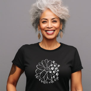 Het leven is beter met honden  t-shirt
