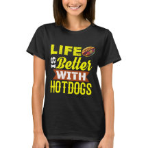 Het leven is beter met hotdogs