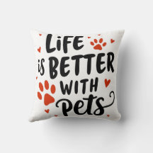 Het leven is beter met huisdieren - Red Heart Pet
