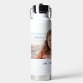 Het leven is beter met je kinderen Foto Waterfles (Voorkant)