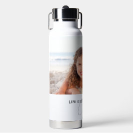 Het leven is beter met je kinderen Foto Waterfles