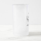 HET LEVEN IS BETER MET KAT KOFFIE EN BOEKEN MATGLAS BIERPUL (Center)