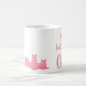 Het leven is beter met Katten! Koffiemok (Center)