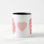 Het leven is beter met katten mok met kleur (Midden)