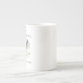 Het leven is beter met kattenboeken en muziek porselein kop (Voorkant)