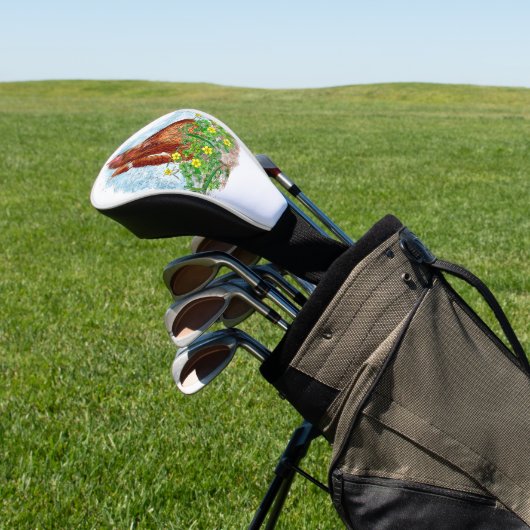 Het leven is beter met kippen golfheadcover (Insitu)