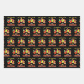 Het leven is beter met kippen inpakpapier vel (Voorkant)