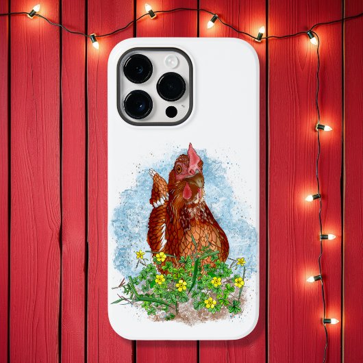 Het leven is beter met kippen iPhone hoesje